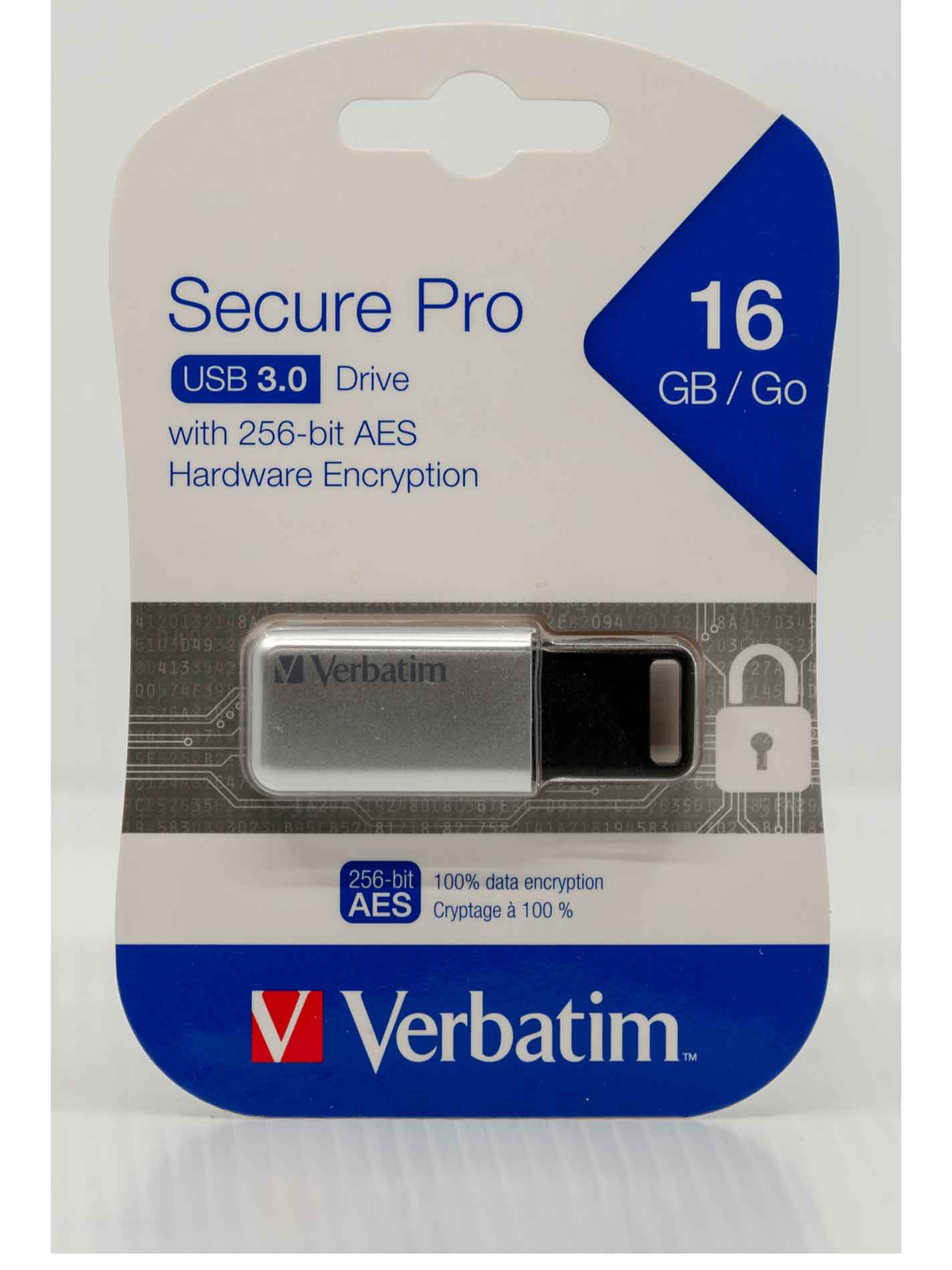 Verbatim Secure Pro USB3.0 16GB Flash Drive